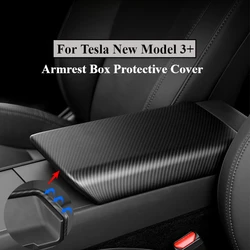 Armrest Cover For Tesla Model 3 Highland 2024 Center Console  Armrest Box Cover Plate Car Accessories Arm Rest Protective Cover