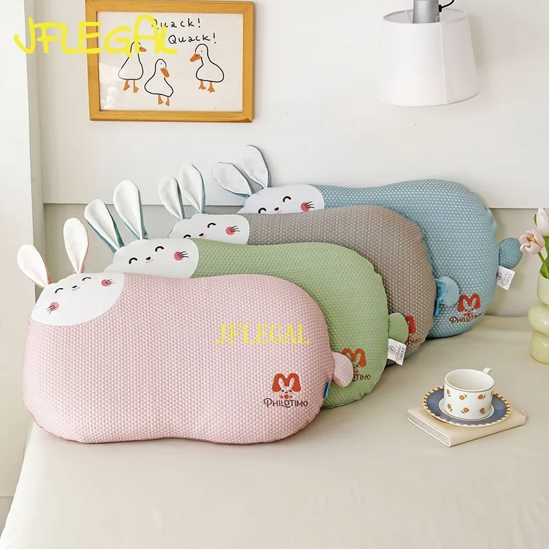 

Cartoon Cute Cat Belly Pillow Skin Pillow Summer Cool Cervical Pillow 2025 New Student Dormitory Home Single Simple Practical