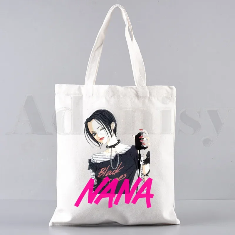 

Hot JapanAnime Nana Osak Kawaii Ren Honjo Manga Handbags Shoulder Bags Casual Shopping Handbag Unisex Elegant Canvas Bag