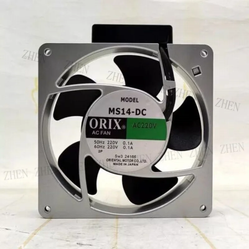 

Y ДЛЯ ORIX MS14-DC AC220V 0,1A 140*140*28 мм 14 см охлаждающий вентилятор переменного тока с алюминиевой рамкой