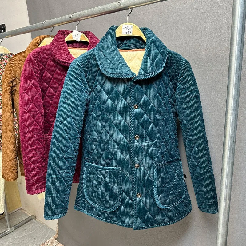 

Новая женская модная однотонная универсальная повседневная куртка с карманами на пуговицах и лацканами с длинными рукавами