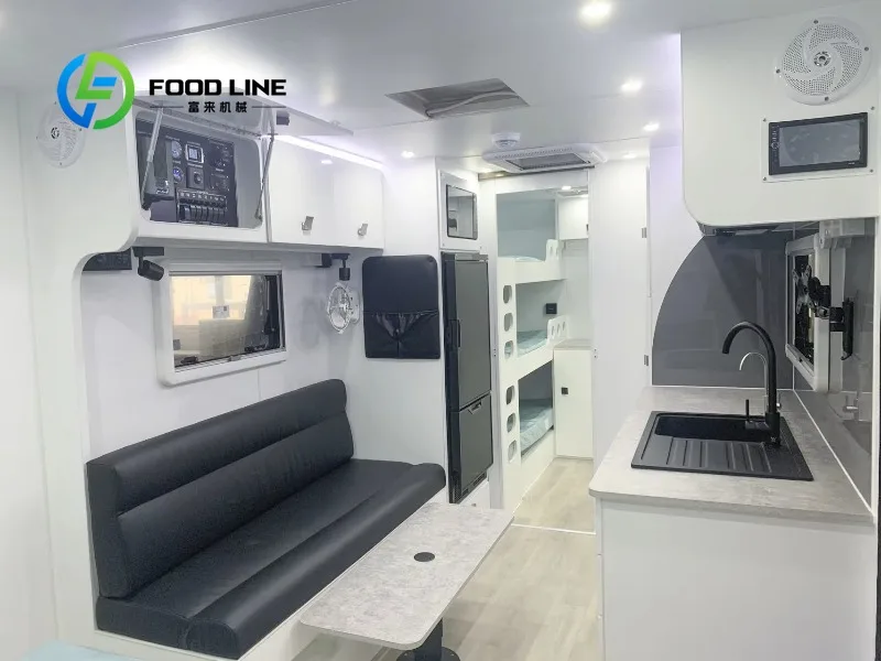Lightweight Luxury Off Road Caravan with Ensuite & Bunk Beds Heavy Duty Tandem Axle Travel Trailer Australian Standard