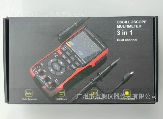 Stable ZOYI ZT703S 3in1 Digital Multimeter 50MHz Bandwidth 280MS Rate PC Waveform Data Storage Dual Oscilloscope Signal Generato