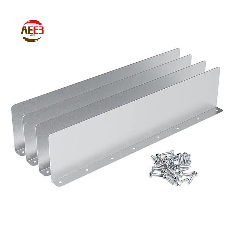 

AEE3-4Pcs Rainwater Valley Gutter Splash Guard Rain Drip Gutter Guard For Shingle Roofs Corner