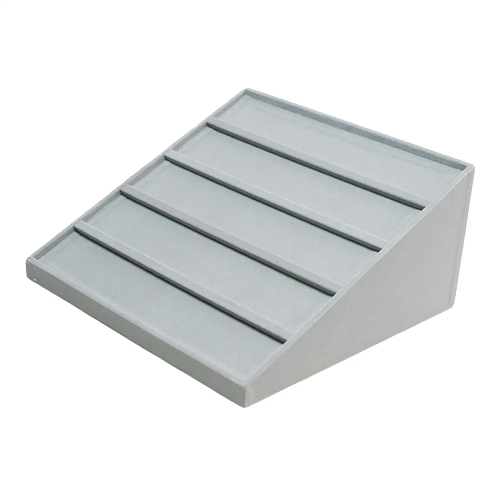 

Органайзер для солнцезащитных очков, прочный вертикальный поднос для очков, витрина для очков, витрина для ювелирных изделий, 5-уровневый для магазина, комода, стойка