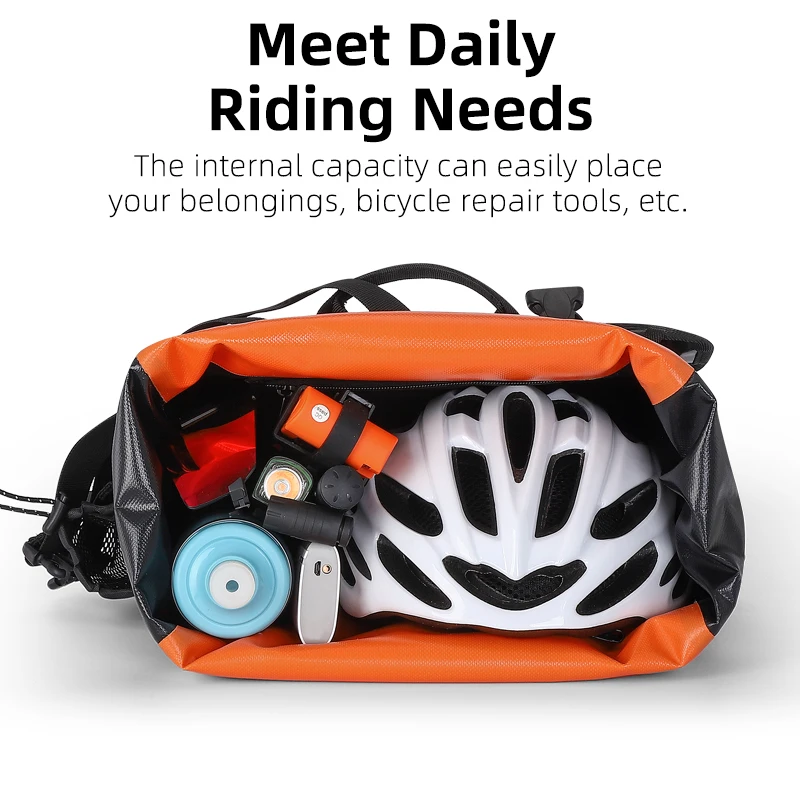 WEST BIKING Bike Pannier Bag 50L Waterproof Travel Cycling Bag Bicycle Rear Rack Tail Seat Trunk Bags bicycle bags & panniers