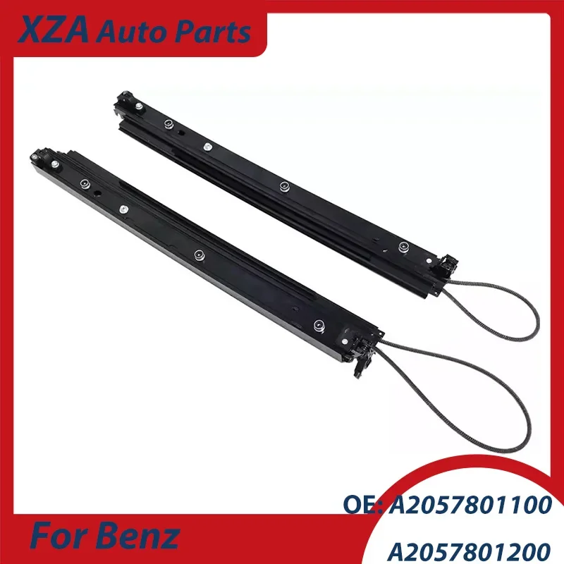 

A2057801100 A2057801200 2Pcs LH+RH Panoramic Sunroof Tracks For 2015-2021 Mercedes W205 C43 C63 C300 C350 Not Suitable For Coupe