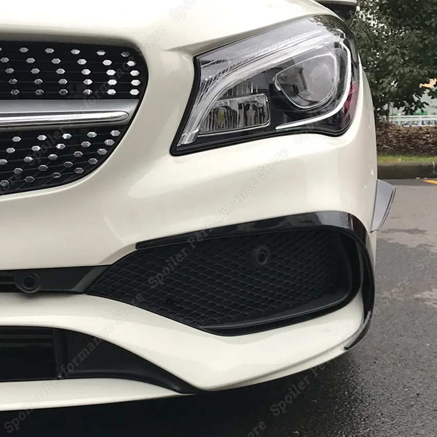 For Mercedes Benz CLA Class W117 C117 CLA200 220 250 260 CLA45 AMG 2016-2019 Front Bumper Air Vent Outlet Cover Trim Sticker New