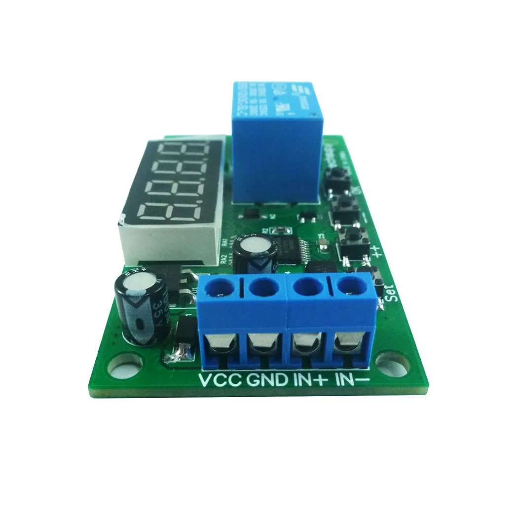 Multifunction Pulse Counter Delay Time Relay Simple PLC Module DC 5V 12V 24V