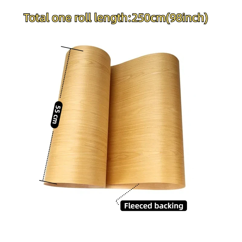 0.25mm Thin Golden Recon Maple Wood Veneer Sheet,Used for Furniture Cabinet Home Art Villa Interior Decoration,Wall Panel Skin