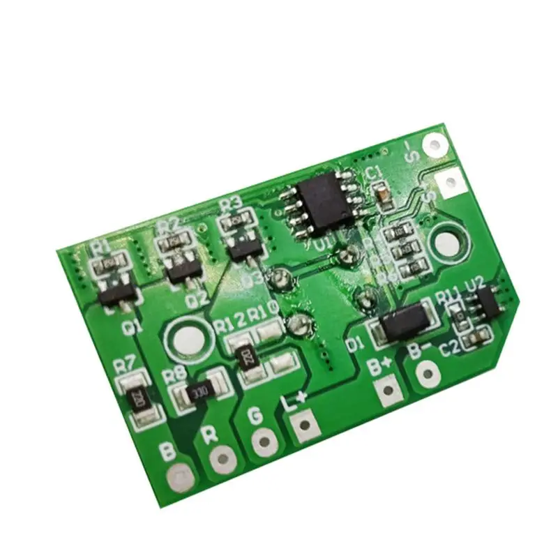 DT17 Solar Light Circuit Board 3.7V Switch Solar Lawn Controller Lithium Battery RGB Changing Solar Lamp Circuit Board