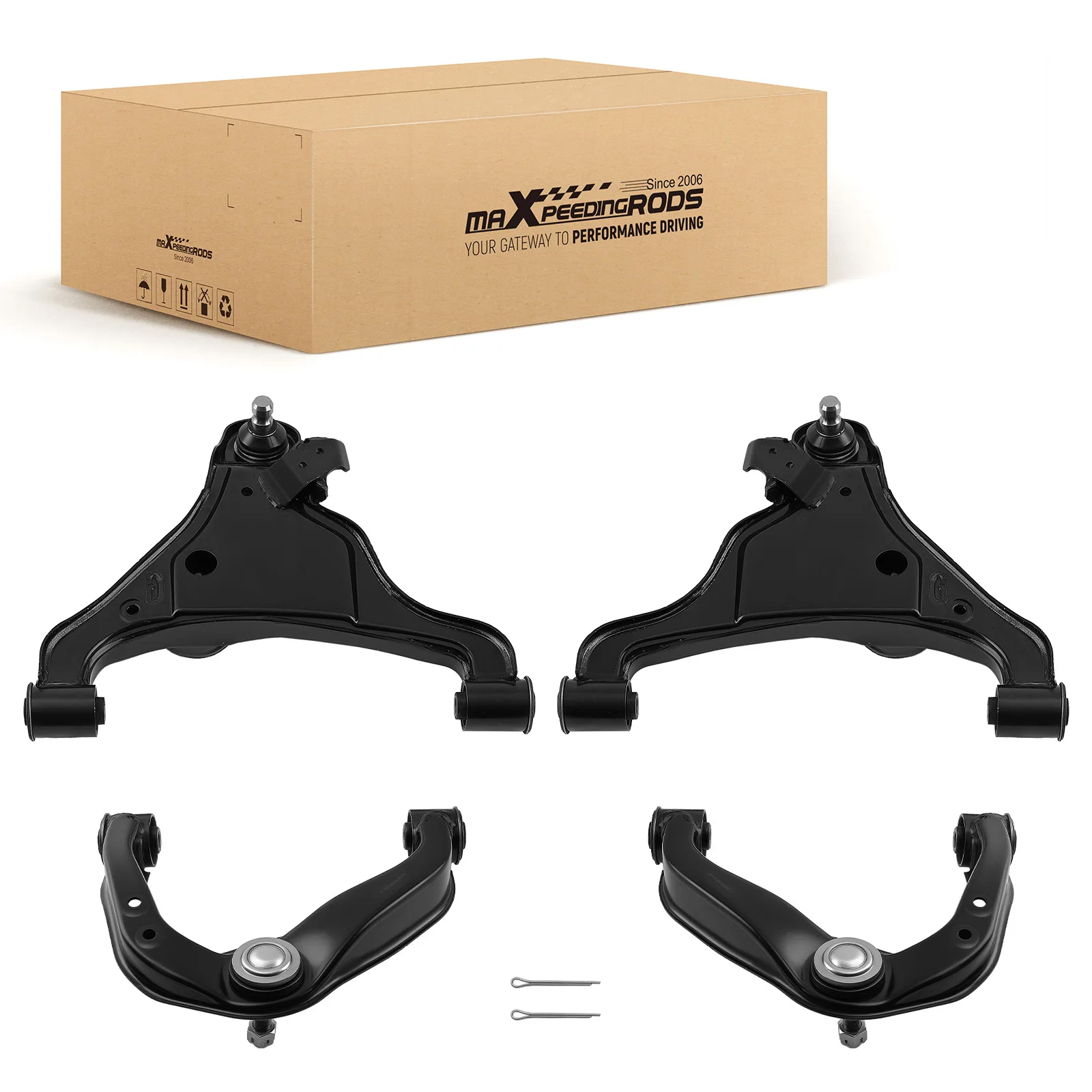 

Front Upper Lower Control Arm for 2005-2020 Nissan Frontier Xterra Pathfinder
