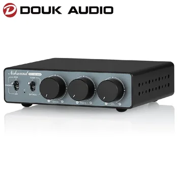 Douk Audio NS-13G-MAX 하이파이 스테레오 오디오 앰프, TPA3255 미니 클래스 D 파워 앰프, 포노 300W * 2 