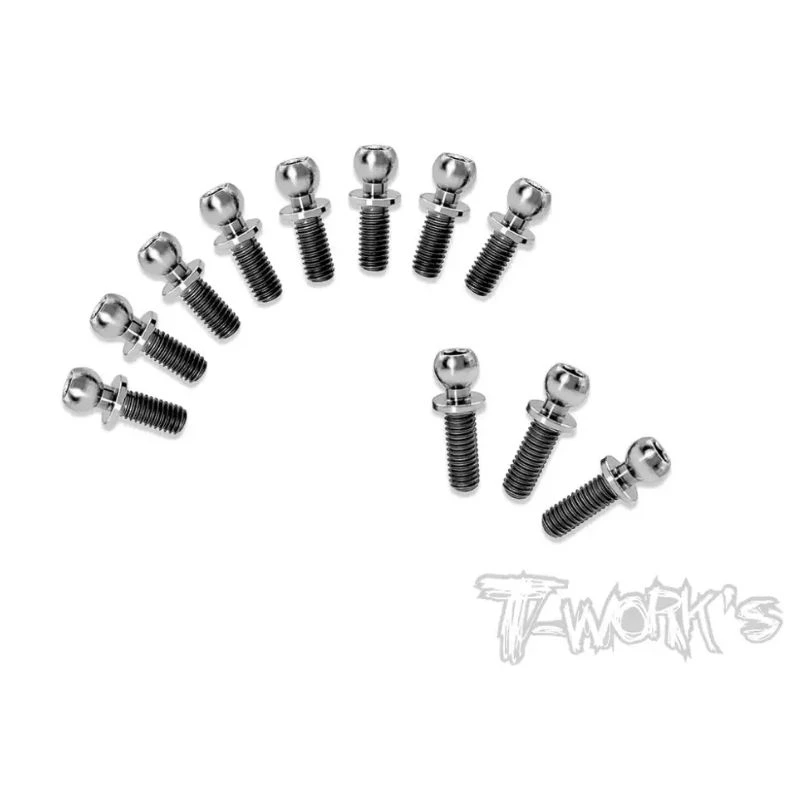 

Original T worksTP-135 64 Titanium Ball End set ( For Xray X10'22 )Professional Rc part