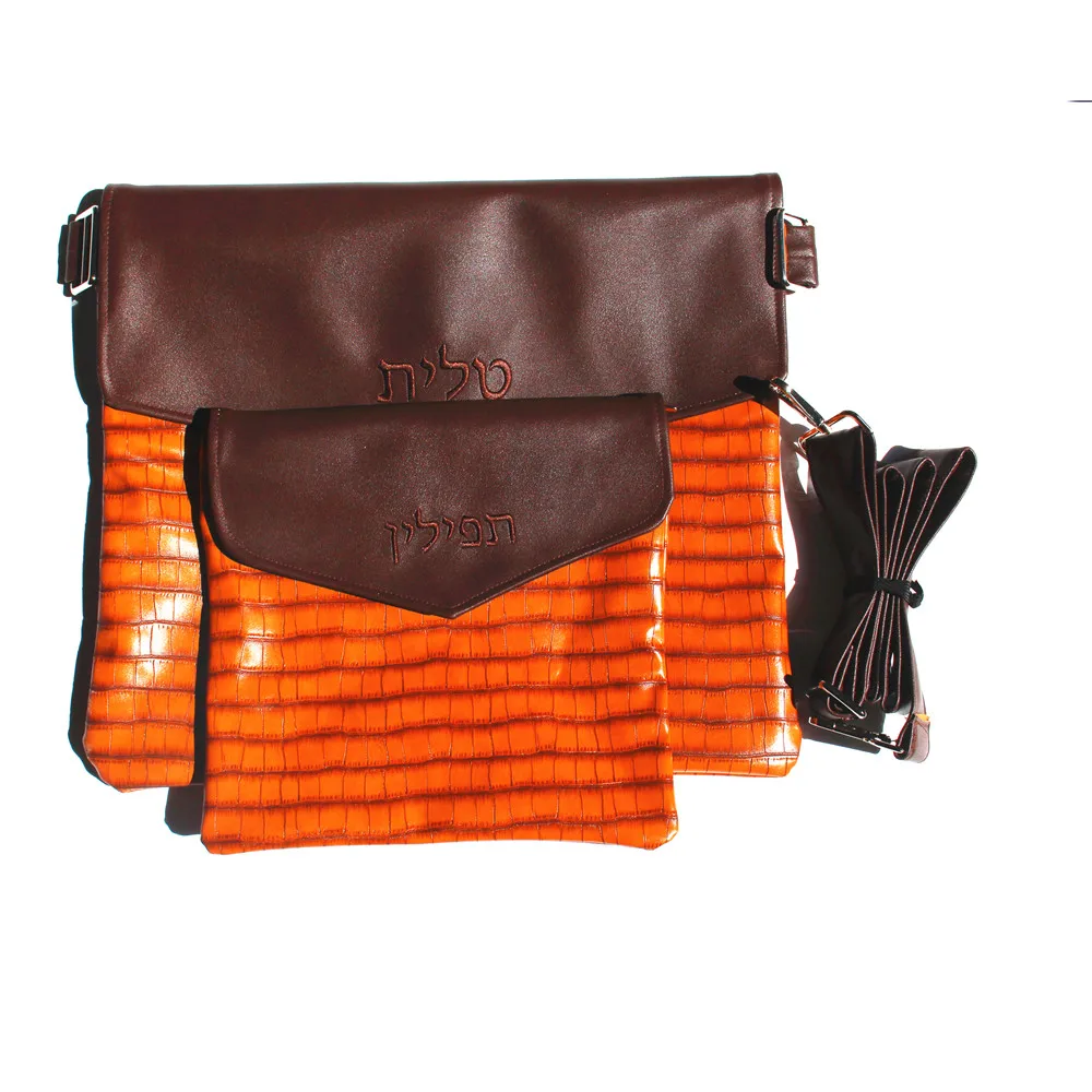 Tefillin Bag & Tallit Bag Jewih con hombro Strape para Talit Prayer Shawl