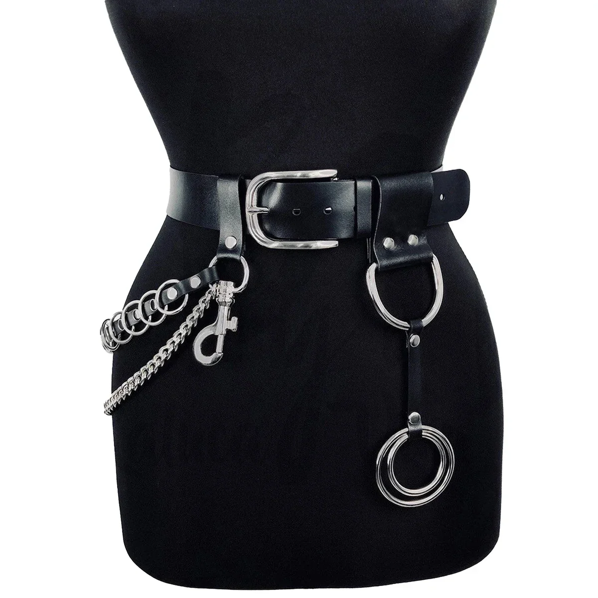 Women's Fashion Belt PU Leather Belt Tassel Chain Features Belt Daily Travel Casual Wear and Matching Clothes Accessories