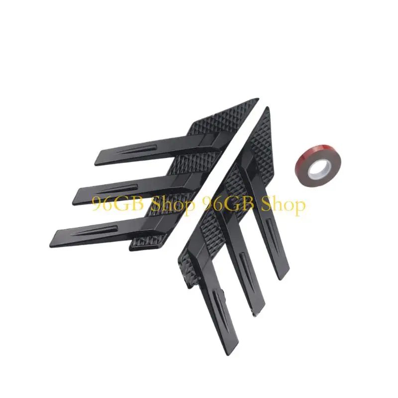 

Универсальный автомобильный спойлер на заднее окно, 96 ГБ, сплиттер, улучшает аэродинамическую наклейку на кузов автомобиля,