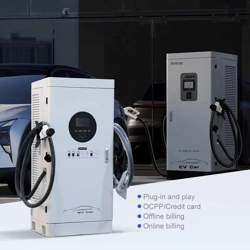 DC Fast EV Charging Station 60kw 120kw 160kw 200kw 240kw Rapid Charging Floor-Mounted Liquid Cooling OCPP1.6 CCS2/CHAdeMO