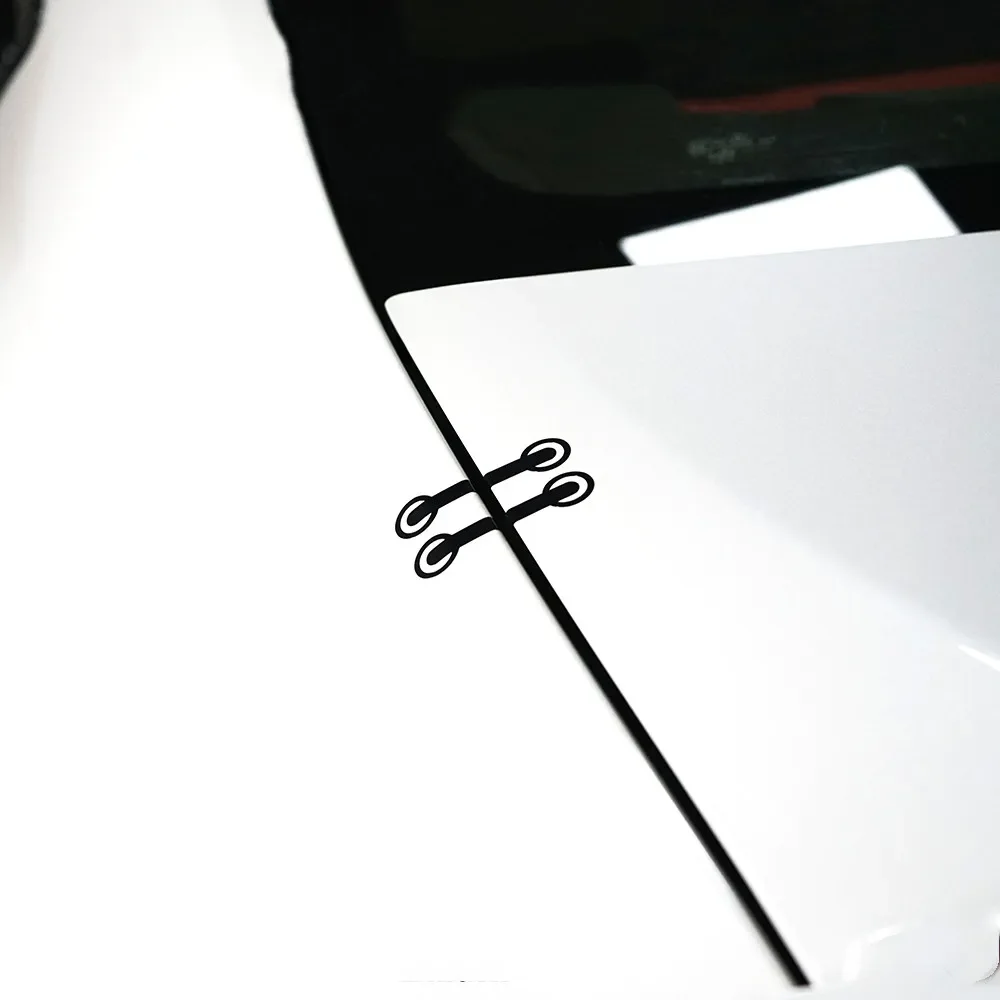 2PCS Car Styling Stickers Funny Band Aid Scratches Cover Auto Window Body Tail Decorative Decal Waterproof