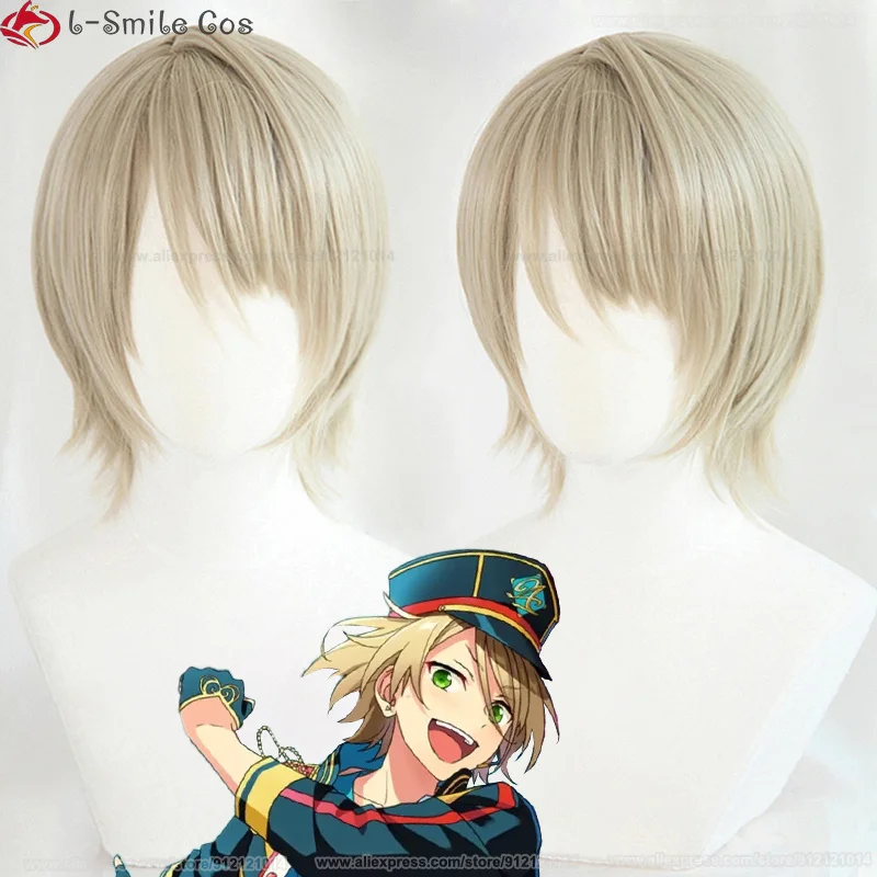 Shiratori Aira Cosplay Wig  ES ALKALOID Shiratori Aira Wig Linen Hair Heat Resistant Cosplay Anime Costume Wigs