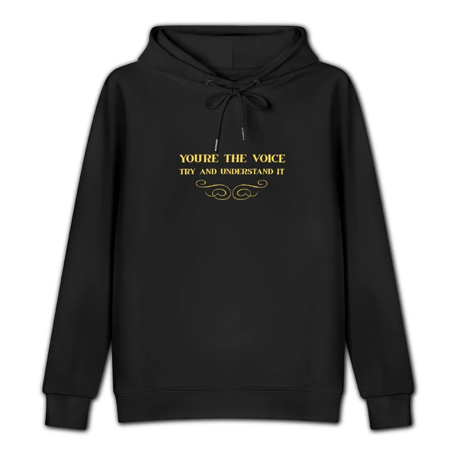 You′re the voice, mustard Pullover Hoodie men's coat men's sweat-shirt set men's clothing autumn new products new in hoodies