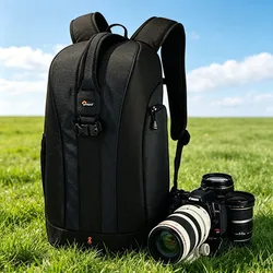 Lowepro-bolsa para cámara, mochila con cubierta para todo tipo de clima, sin Espejo, 300