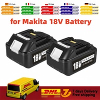 100% Genuine 18V Aleaivy 6000mAh for Makita 6Ah Battery BL1840 BL1830B BL1850B BL1850 BL1860 BL1815 Replacement Lithium Battery