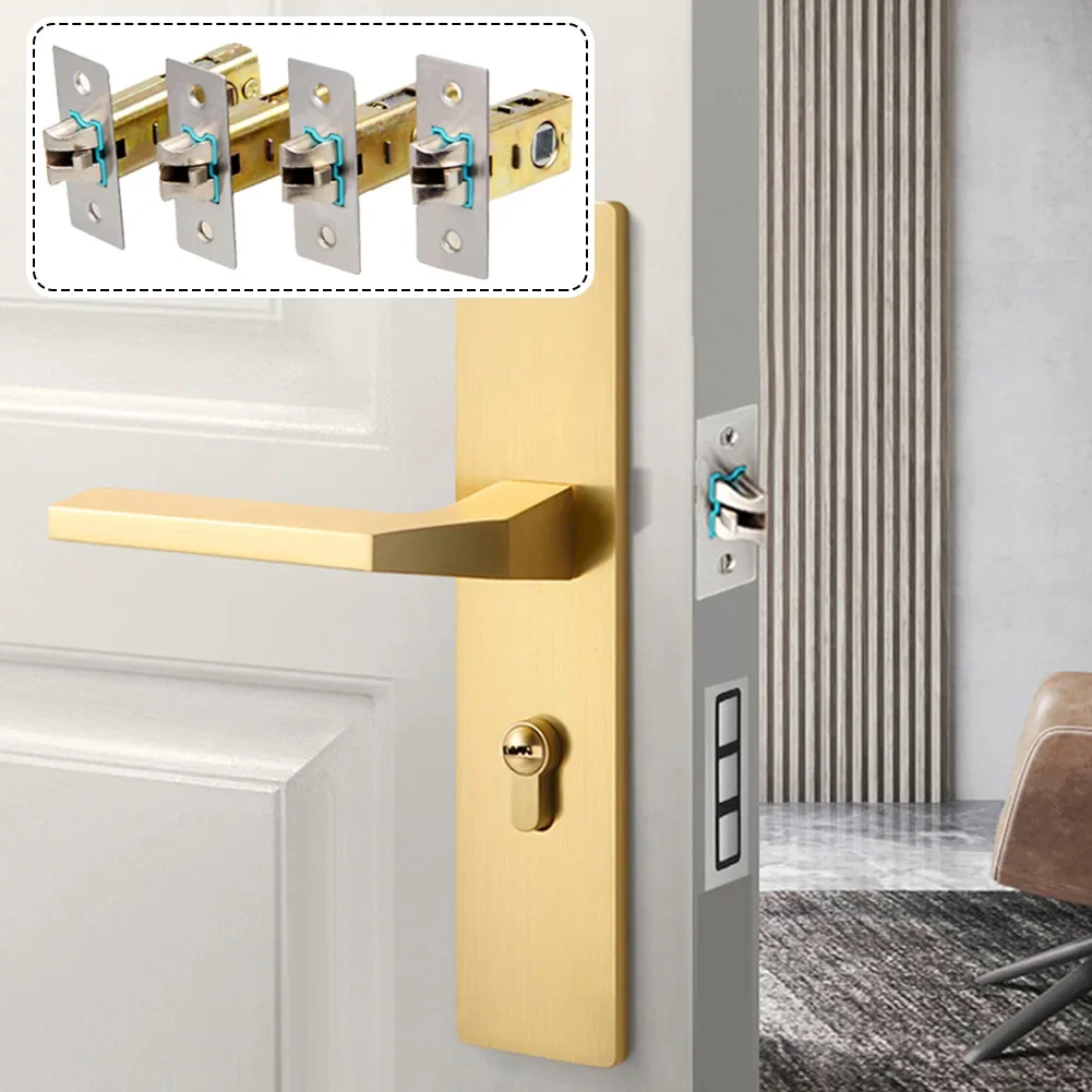 30/35/40/45mm Tubular Latch Mortice Latch สังกะสีอัลลอยด์ประตู Latch ใช้กับ Sprung Lever ประตู Latch Bolt