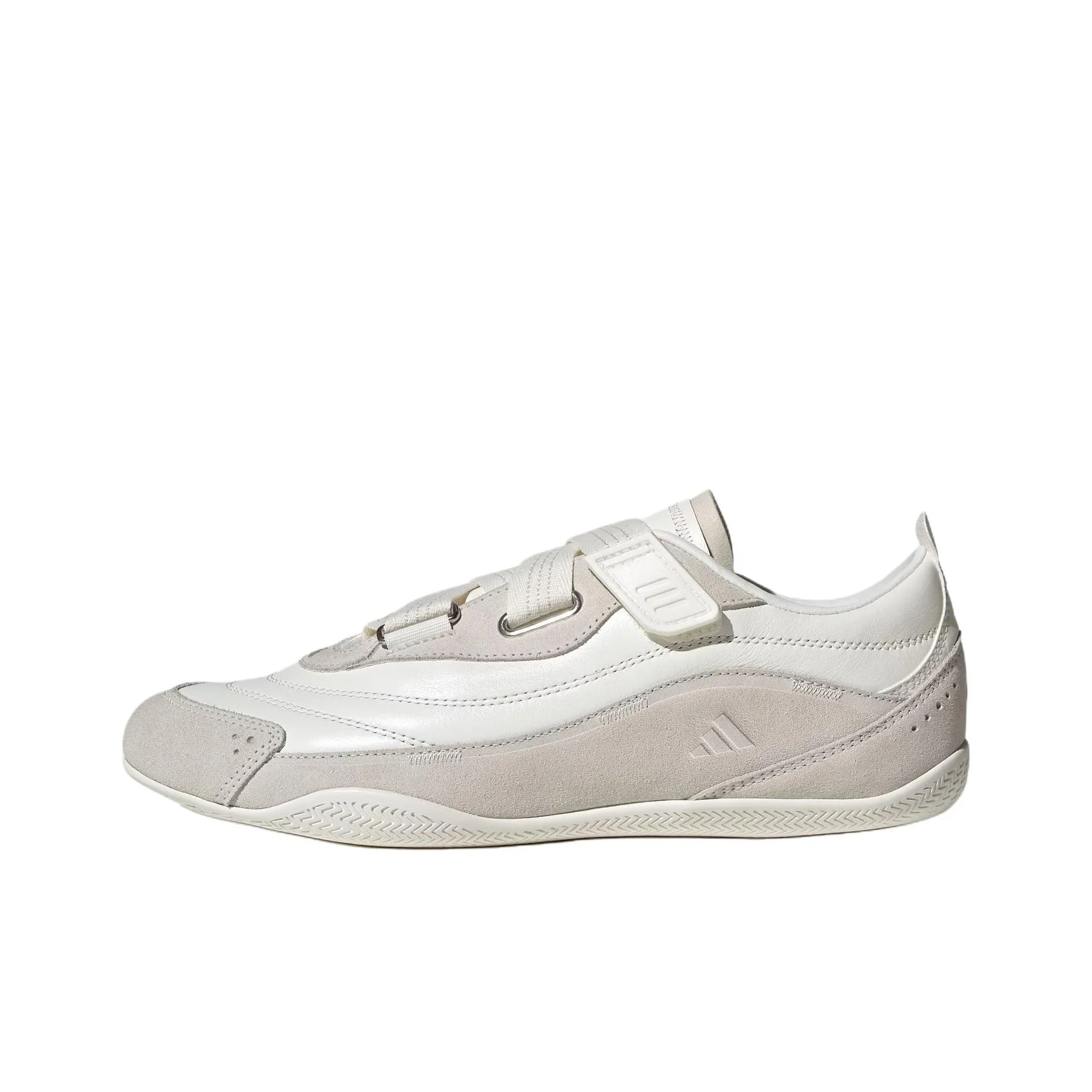 Chaussures décontractées basses Adidas résistantes à l'abrasion pour femme Blanc brillant