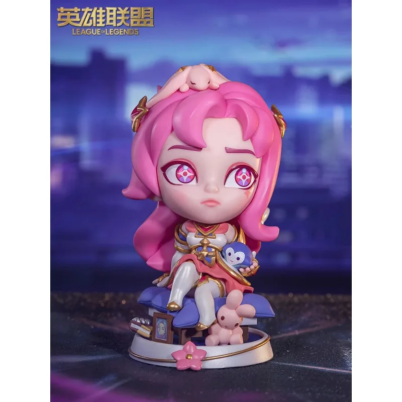 

Q version League Of Legends LOL Anime Figurine Guardians of Stars Kaisa Action Figure Gaming Peripherals Series Decoration Gifts