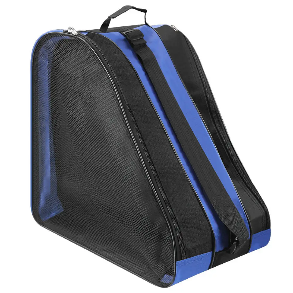 Pro Inline Skates Storage Backpack Wear Resistant Shoulder Bag Children Youth Ice Skate Carrier Outdoor Sporting Accessory