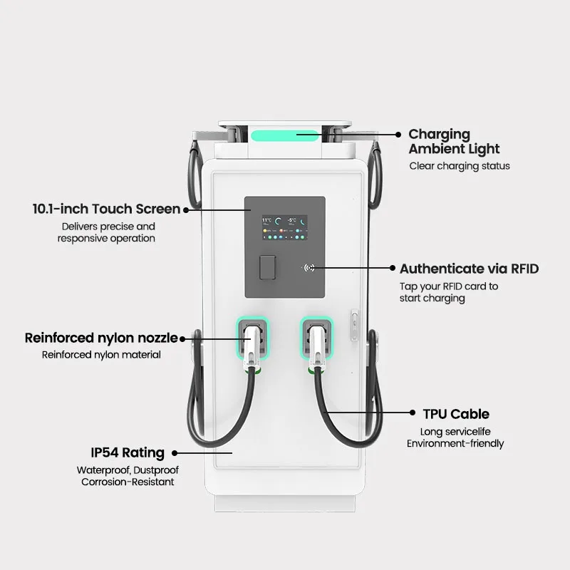 Customized Home Or Business Use Supplies OCPP Charger 120kW 160kW 180kW 240kW EV Charging Car GBT