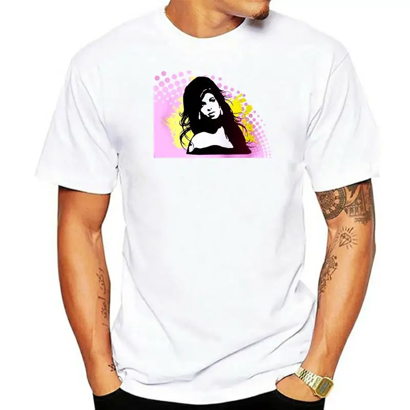 

Amy Winehouse Singer Songwriter Back To Black T-Shirt 100% Cotton Unisex Women Present Casual Tee Shirt