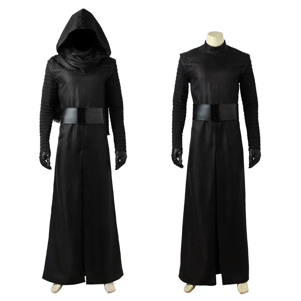 Kylo Ren Cosplay Force Awakens Costume Disguise Halloween Carnival Party Outfits