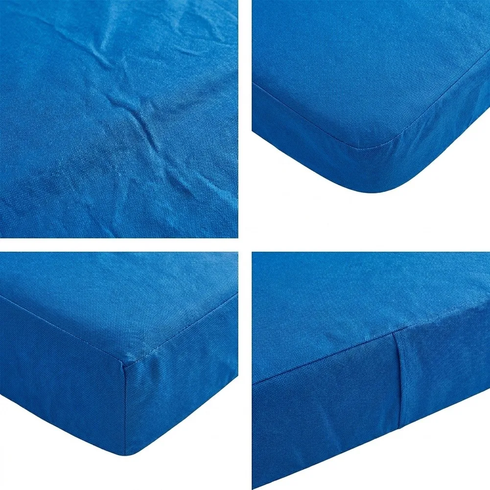 Inflatable Pool Cover in UV-Resistant PE for Rectangular Pools with Drawstring Securing and Lightweight Portable Design