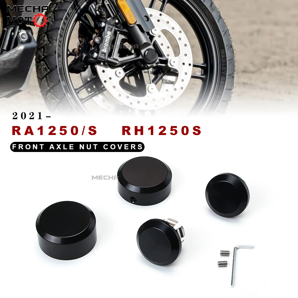 

Front Axle Nut Covers For Sportster S 1250 RH1250 S PAN AMERICA 1250 S PA1250 Frame Hole Cover Caps Decorative Set Plug