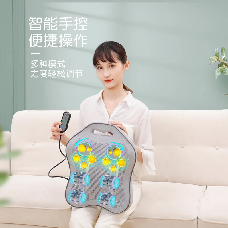 

Массажер для талии на заказ, массажер для шеи, талии, спины, массажер для поясничного отдела позвоночника, электрическая бытовая массажная подушка для всего тела