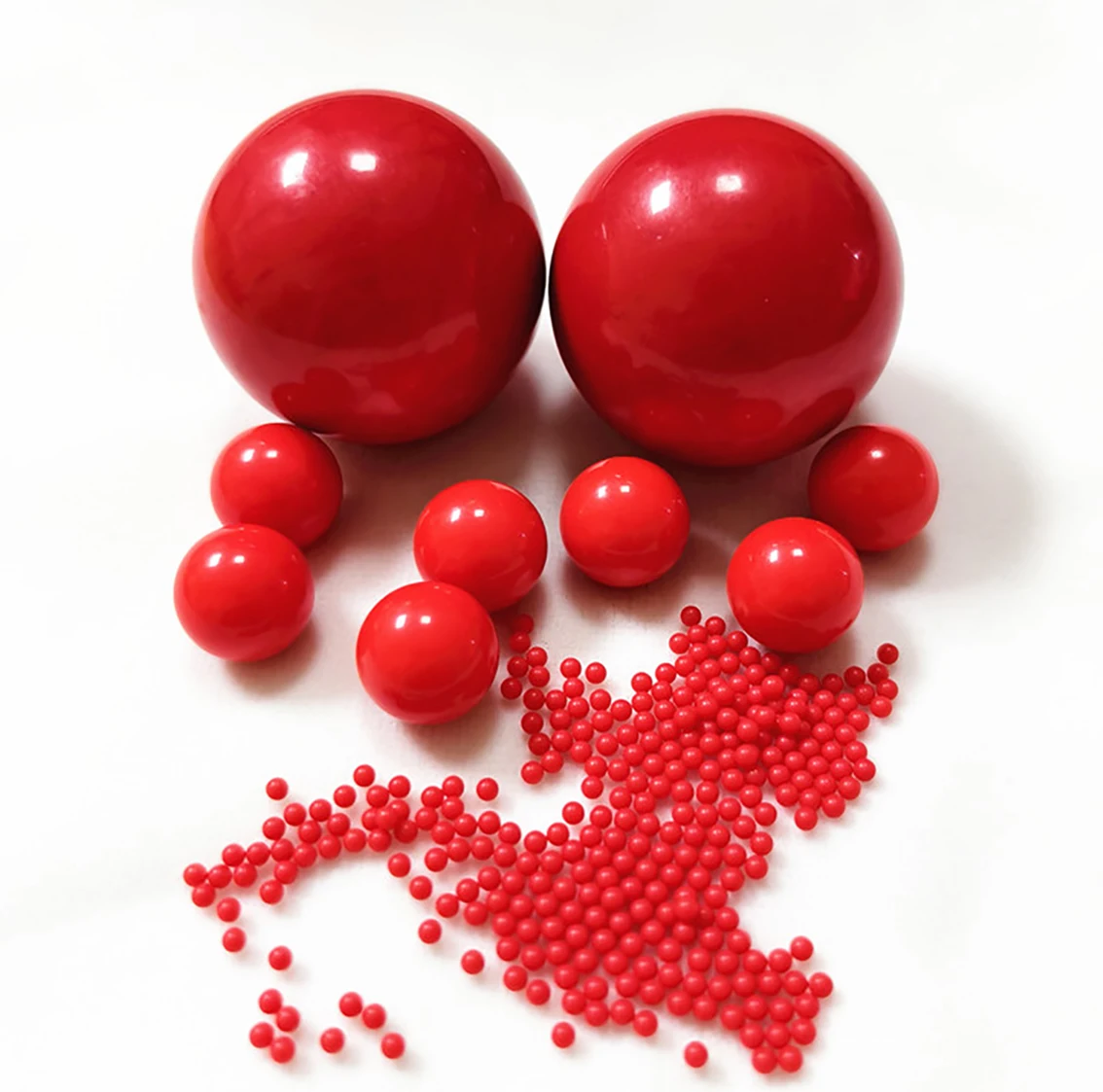 10-200-個赤色固体-pom-プラスチックボール-2-3-5-8-10-12-15-17-30-31-35-38-40-ミリメートル精密プラスチックポリホルムアルデヒドスムーズボール