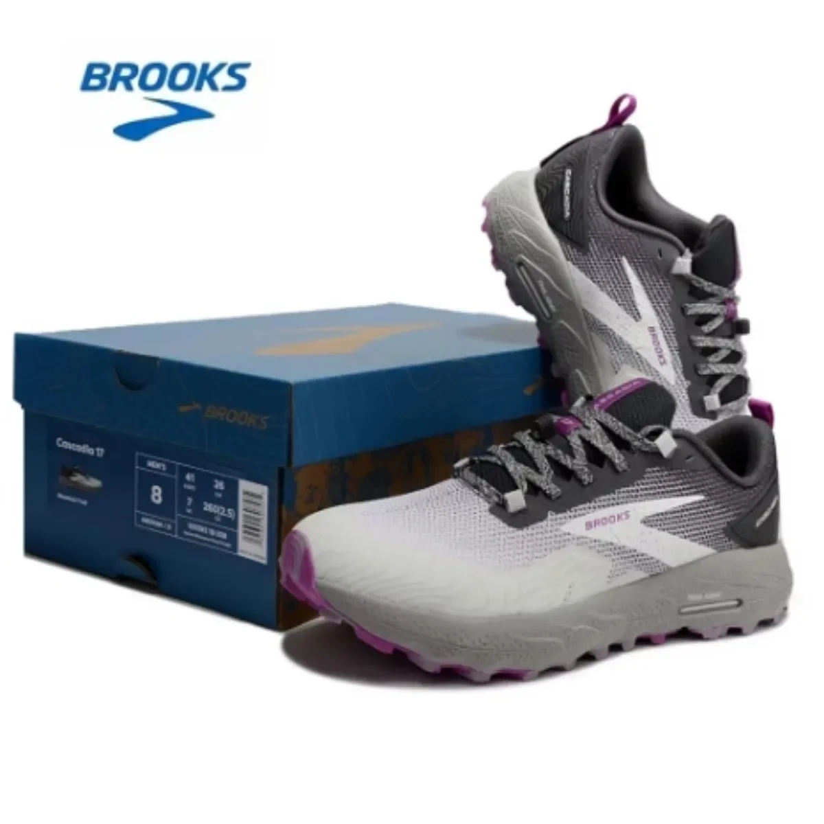 Brooks Men’s Cascadia 17 Trail Running Shoe 