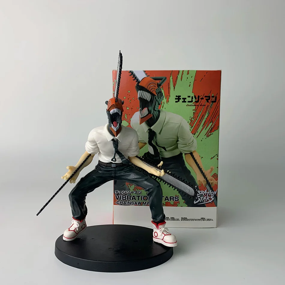 18cm 체인소 맨 덴지 피규어 PVC 스태츄 애니메이션 액션 피규어 모델 컬렉션 성인용 장난감 인형 데스크탑 장식 어린이 선물