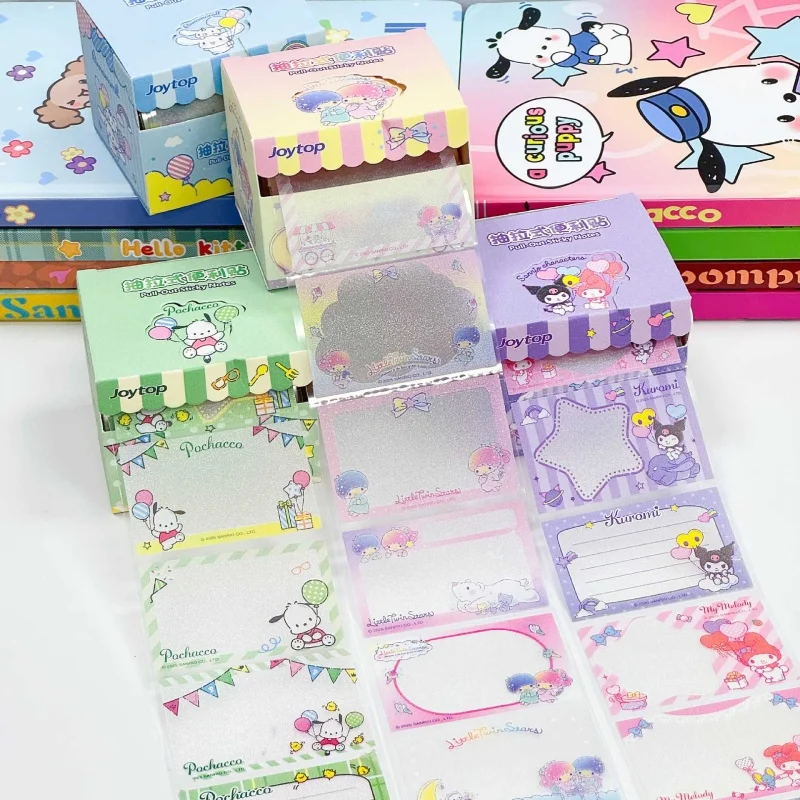 12 قطعة/الوحدة سانريو كورومي سينامورول سحب لفة مذكرة الوسادة الإبداعية N مرات القرطاسية التسمية المفكرة المرجعية آخر مدرسة التموين