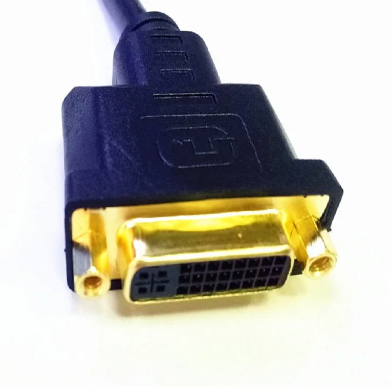 0,3 м HDMI-совместимый кабель DVI-I 24 + 5, видеоадаптер, шнур HDTV HDMI DVI-I 24 +5, кабель для ПК, HDTV, DVD, ЖК-дисплей, дропшиппинг