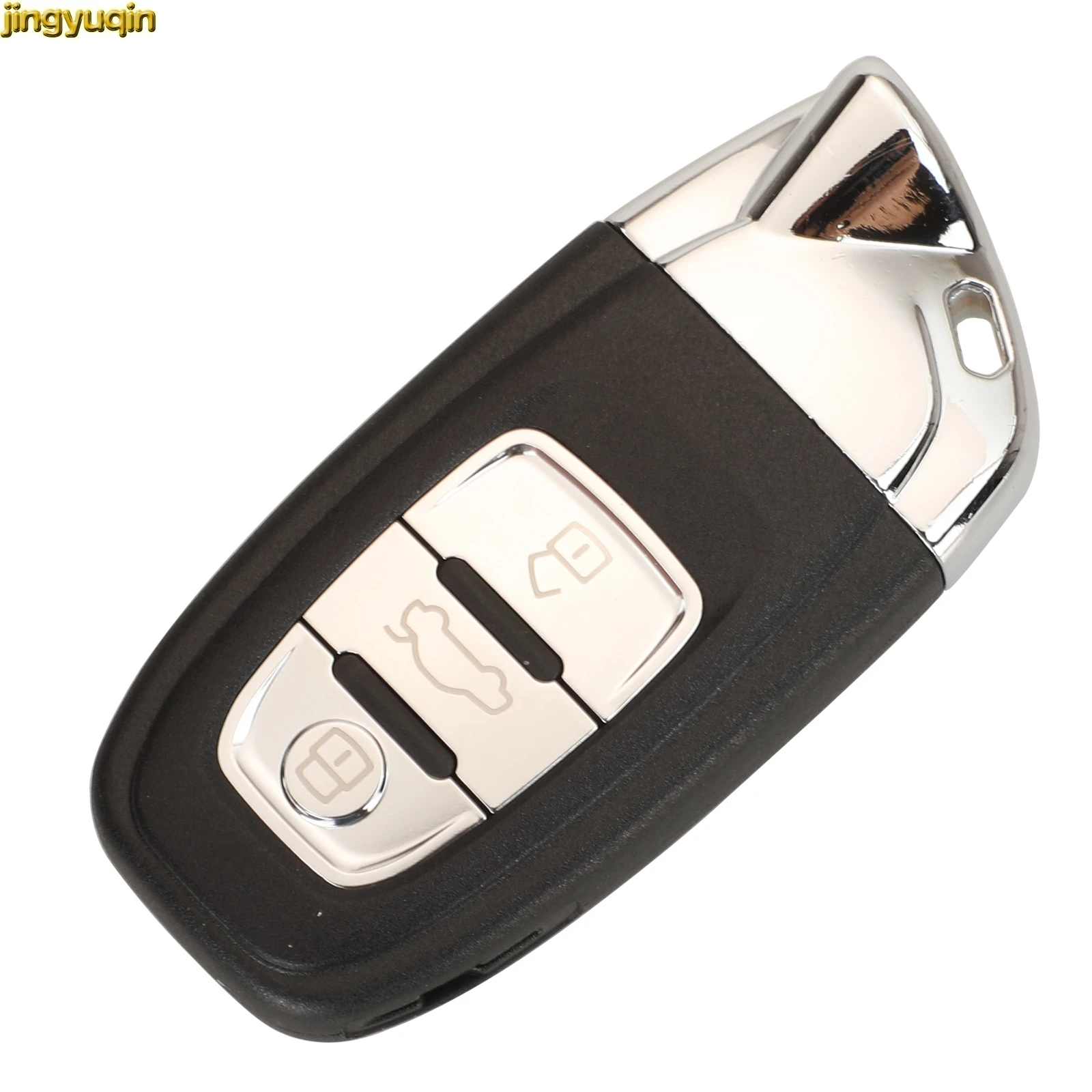 Jingyuqin Remote Car Key Fob Shell For Lamborghini Original 3 Buttons Keyless Entry Case with Word