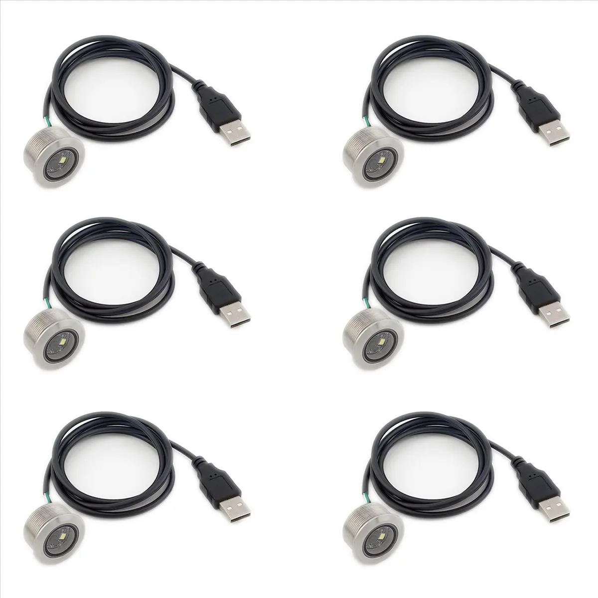 【A97zActivity】6X GM861 USB Interface 1D/2D Bar Code QR Code Barcode Scanner Module Stainless Steel Thread with Fill Light