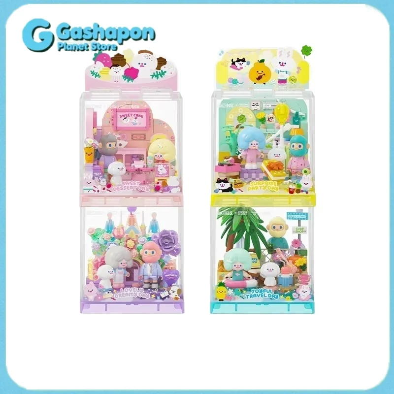 

AREA-X Brick District Unicorn Building Blocks FARMER BOB RiCO Series DIY Assembly Figure Collectible Toy Gift for Fans