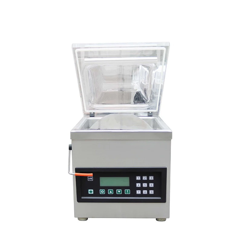 Automatic Home Single Chamber Tabletop Cheese Food Vaccum Skin Sealer Mini Vacuum Packing Machine