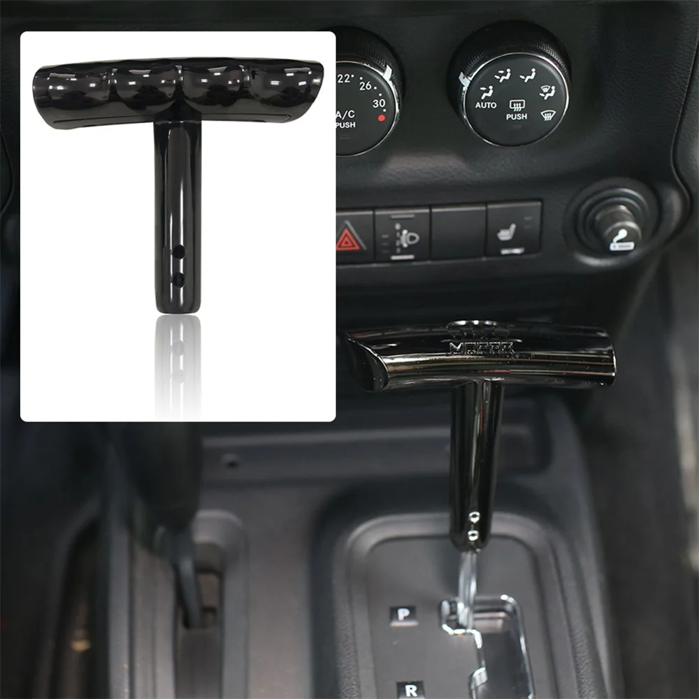Schwermetall Zink legierung t Griff Schaltknauf für 2014-2017 Jeep Wrangler JK Dodge Ladegerät Heraus forderer Jeep Grand Cherokee Ram – Detail 8