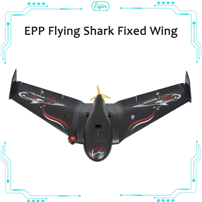 Epp Shark Flying Wing Smontaggio rapido Ala fissa Aliante da corsa Delta Wing resistente agli urti ad alta velocità