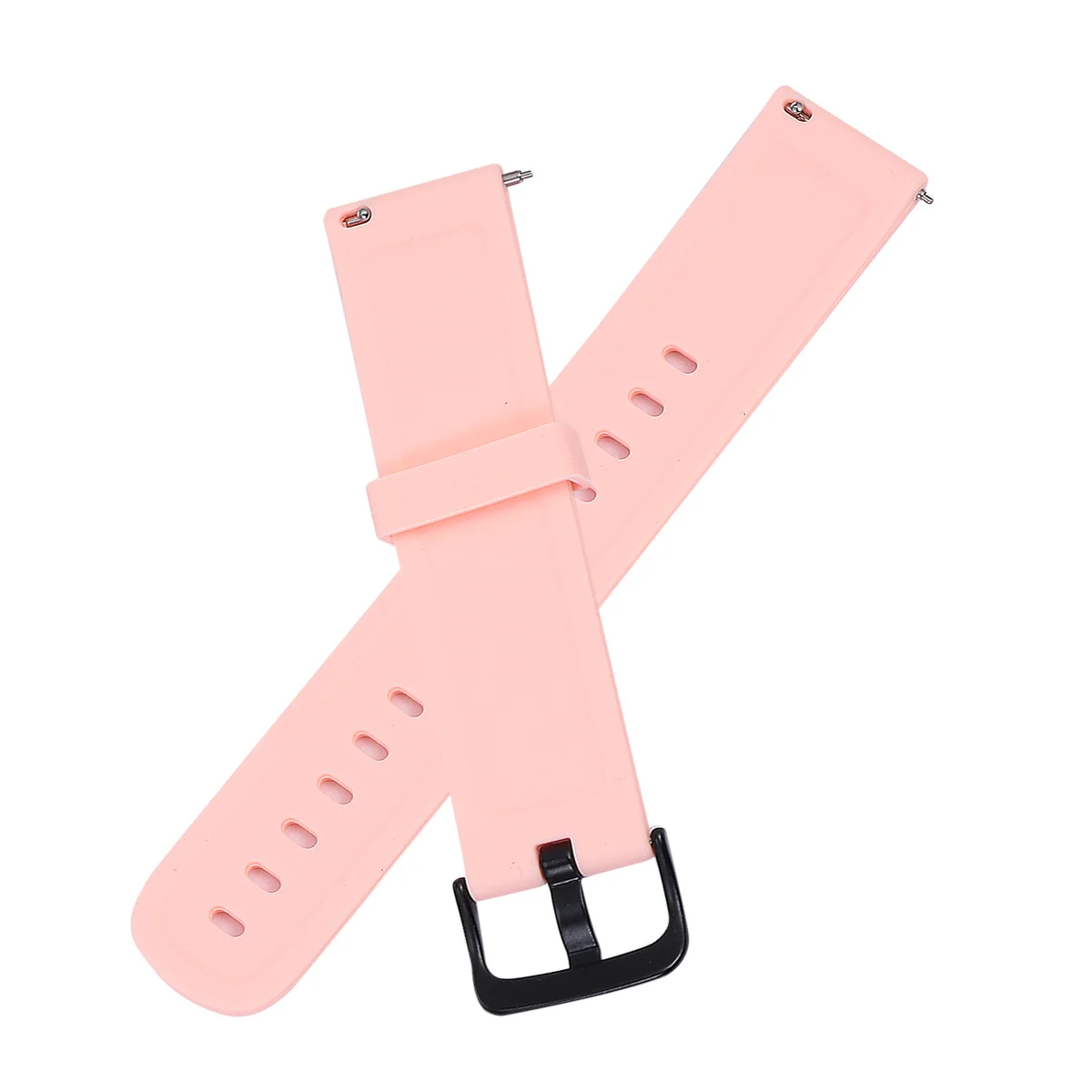 

20Mm Smart Watch Band Environmental Silicone Soft Secure Fit for Exercise Daily Wear Replacement Watch Strap Silicone Watchband