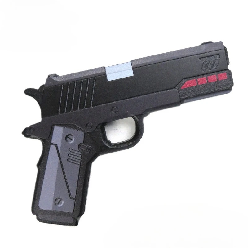 23 سنتيمتر/9.06in الأزرق الأرشيف لعبة البنادق نموذج الخيزران الدعائم لعبة الأجهزة الطرفية لوازم الحفلات تأثيري عرض الحلي تحصيل الهدايا #5